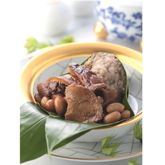 永豐餘生技-芋香四喜粽禮盒(680g)。(PChome提供)