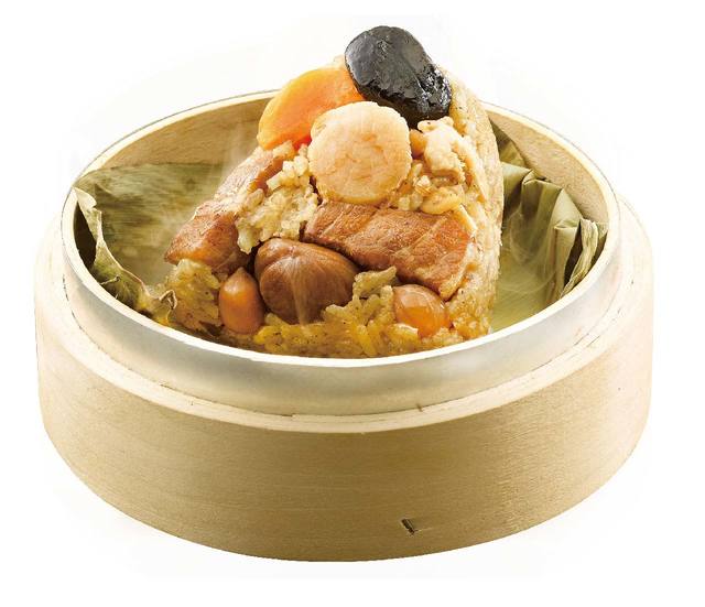 全聯 呷七碗國宴極品干貝粽，489元。(全聯提供)