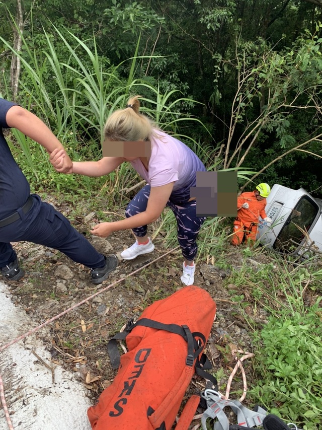 (新竹縣政府消防局提供)