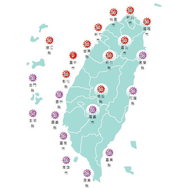 （氣象局提供）