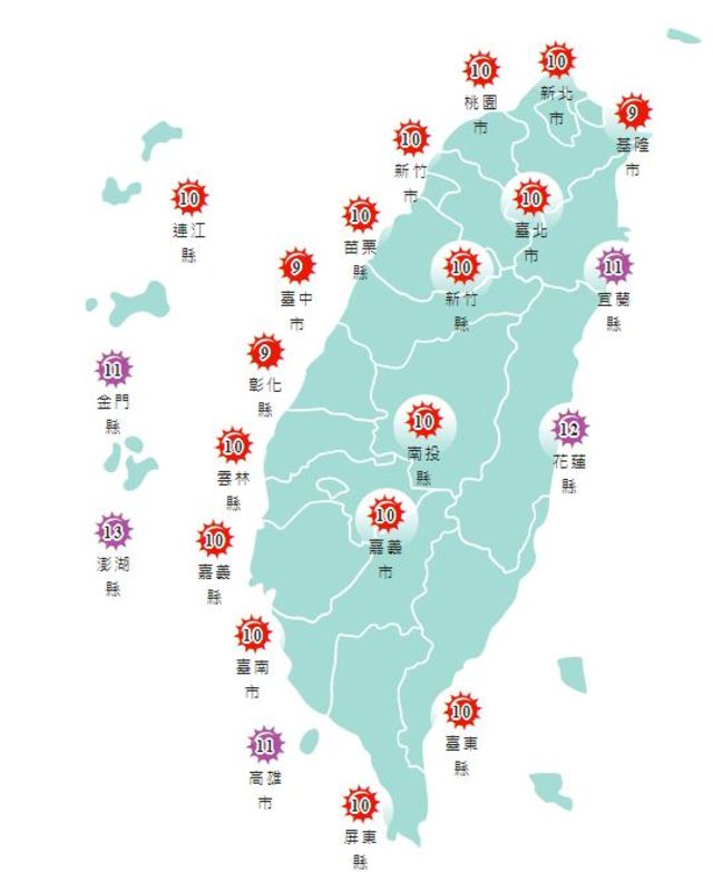 （氣象局提供）