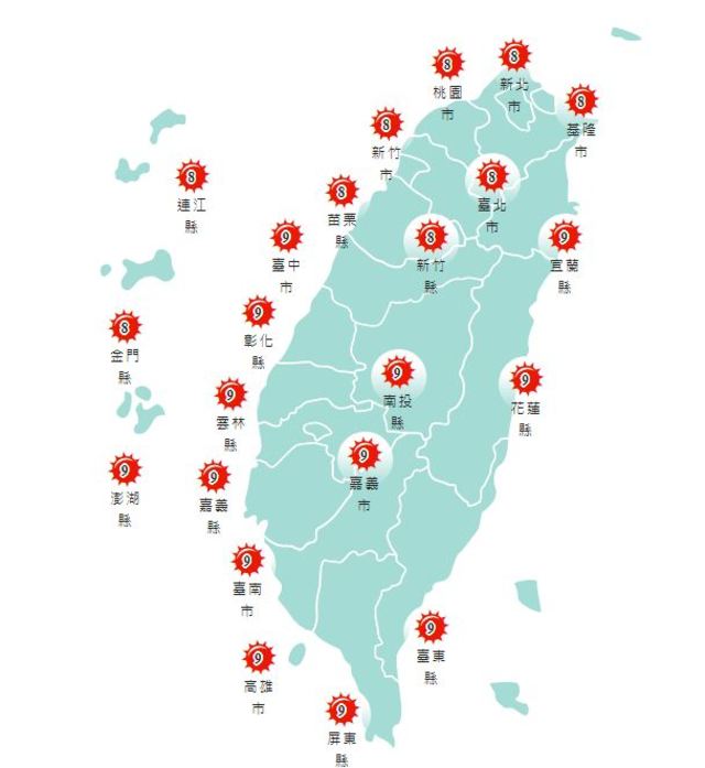 （氣象局提供）