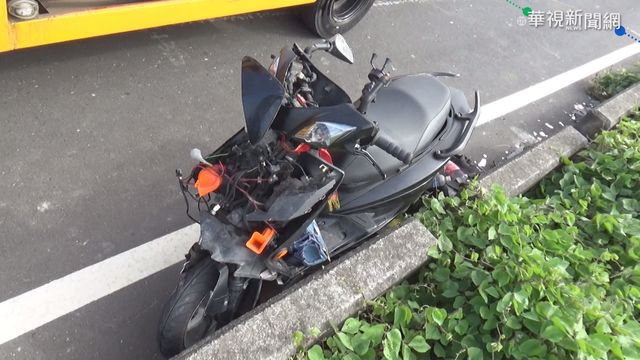 無照騎車擦撞摔田 17歲男肝破裂命危
