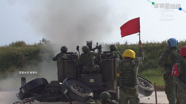 中共無人機擾台 國軍戰機驅離.續監控