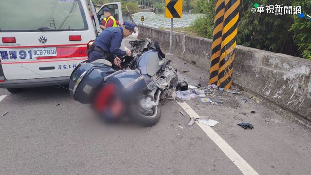 苗縣工業會理事長 騎重機自撞電桿亡