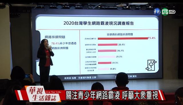 關注青少年網路霸凌 呼籲大眾重視