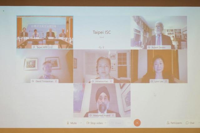 第二屆「台美印太民主治理諮商」會議，採實體及視訊混合方式辦理。(外交部提供)