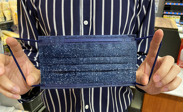 萊爾富推「丹寧牛仔藍」口罩 10/31預購限量2萬盒