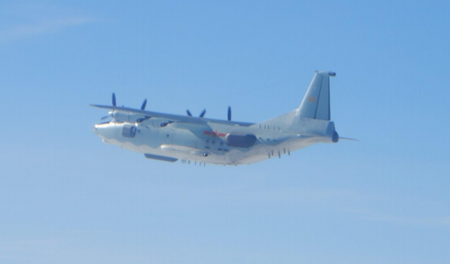 運8電偵機。(國防部提供)