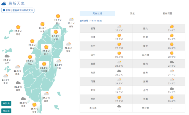 （中央氣象局提供）