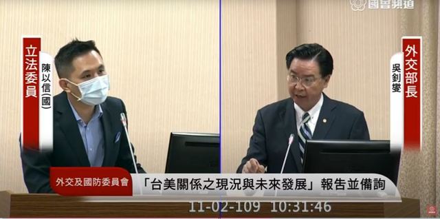 謝志偉發文酸「教會反同」 藍委質詢怒批：褻瀆宗教