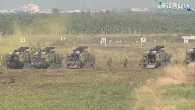 國軍屏東演習 陸軍第八軍團精銳盡出