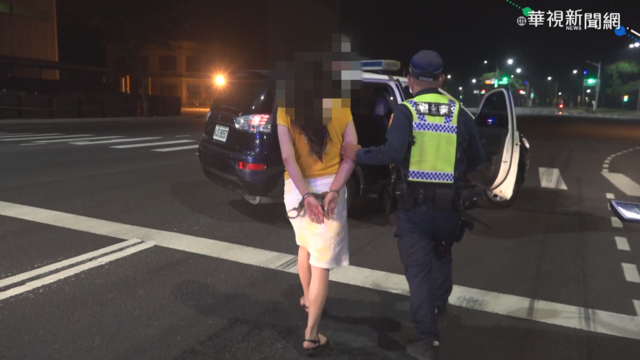 女酒駕拒檢一路狂逃 警追30公里逮人