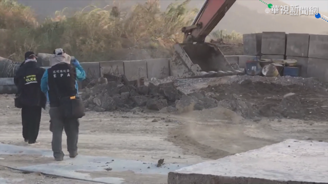 砂石場竊占國土 亂埋廢棄物汙染水源