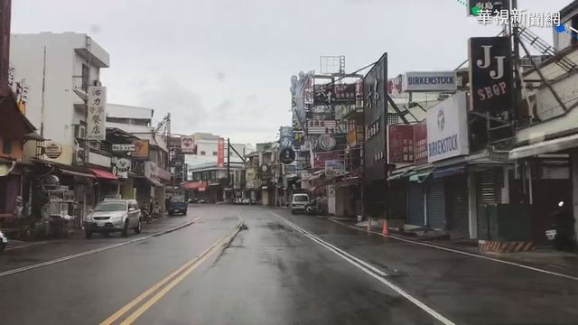 閃電暴風圈觸陸 恆春地區間歇性降雨
