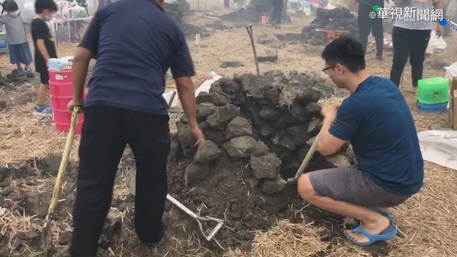 彰化推廣美味地瓜 5千人焢窯超壯觀