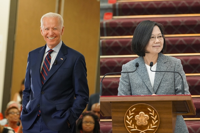 白宮新主人誕生！蔡英文推文：輪到我要恭喜拜登了