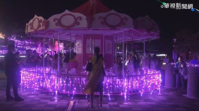 四重溪溫泉季點燈 桃紅遍野超浪漫