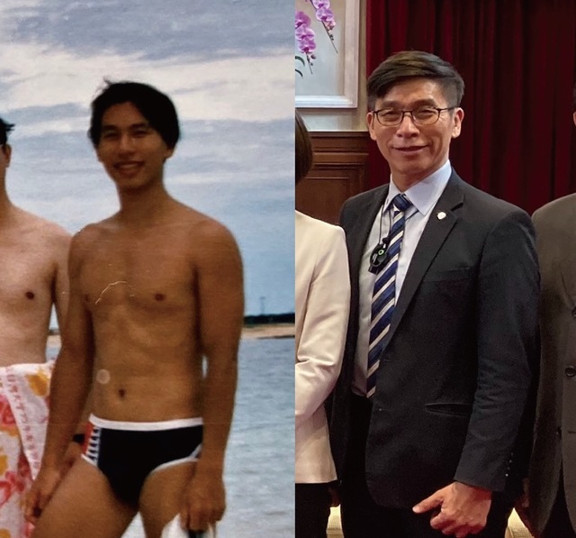 鍾佳濱曬24年前六塊肌泳照 網卻歪樓狂cue陳玉珍