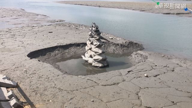 日月潭水庫水位創新低 九蛙步道整修