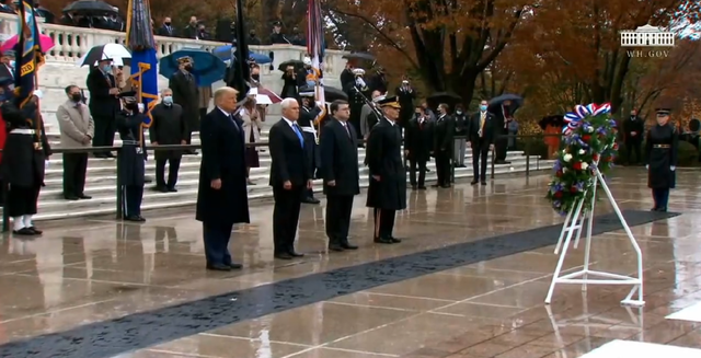 川普選後首度公開現身 喬治亞州宣布重新計票
