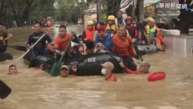 「梵高」狂風豪雨 菲律賓馬尼拉13死