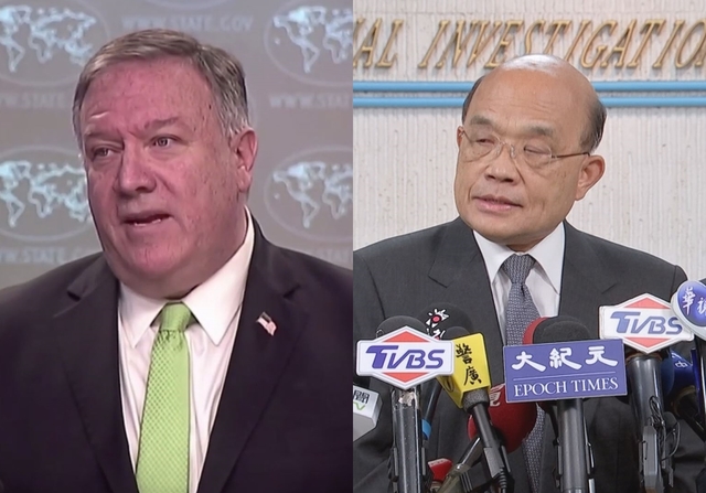 龐培歐稱台非中國一部分 蘇揆：謝謝他講出事實