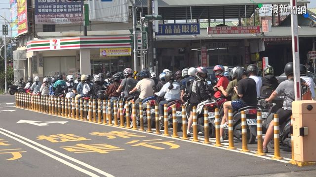 屏科大汽機車分流 機車道窄塞爆惹怨