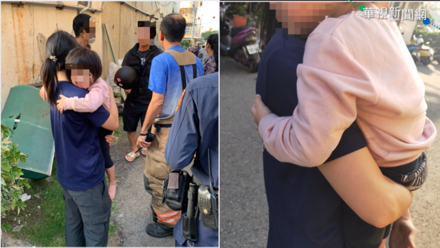 驚險直擊! 女童摔落3樓被鄰居接住