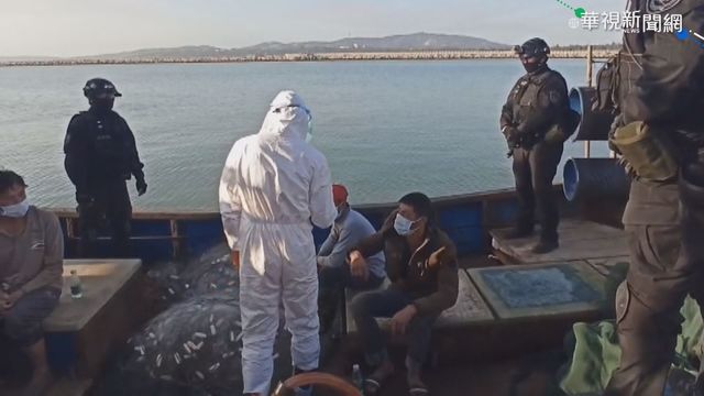 中國漁船越界捕魚 金門海巡緊追逮人