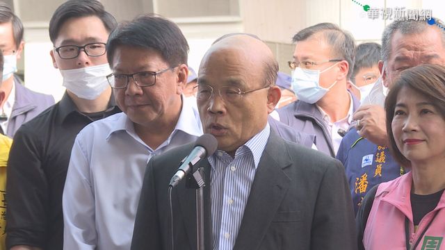 中天新聞台換照爭議 蘇揆:尊重NCC