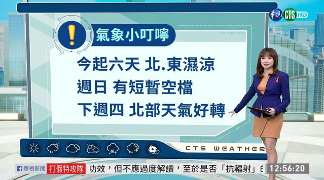 北.東濕涼到週三 中南部留意日夜溫差