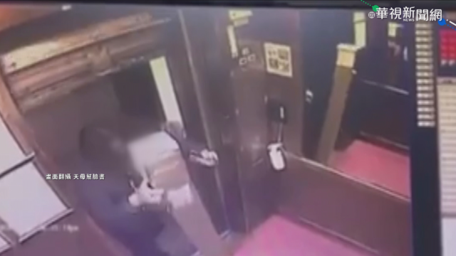 嚇!煞車系統故障? 男搭電梯險遭夾