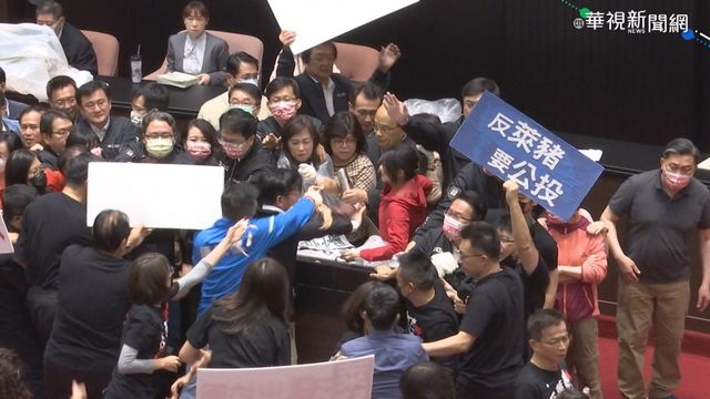 確保蘇揆報告 綠委25日起排班守議場