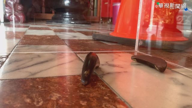 土地公廟擲出罕見立筊 信徒:好神奇