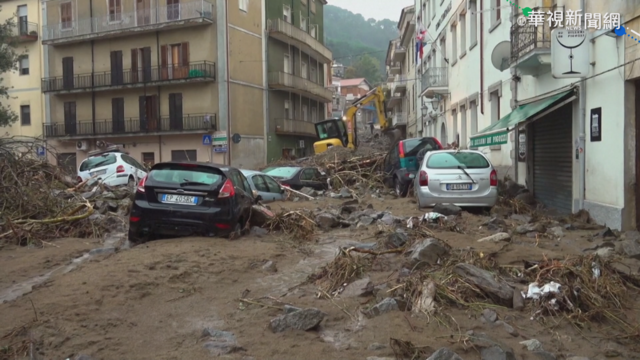 義大利暴雨釀洪災 至少3死2失蹤