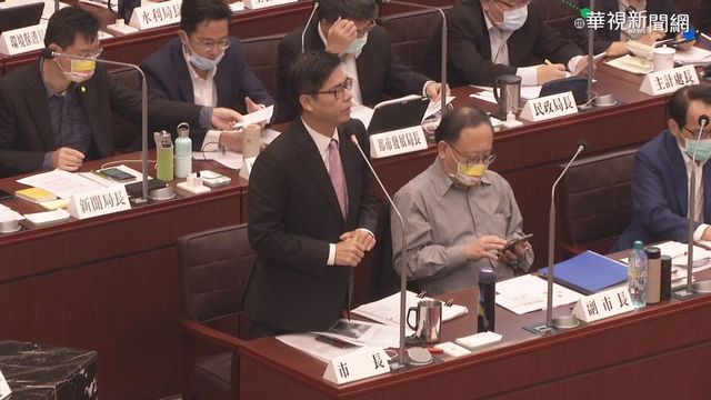 陳其邁上任100天 綠給80分以上.藍60分