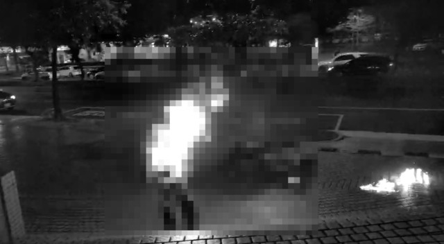 中天電視門口老翁自焚！韓國瑜深夜心痛喊話