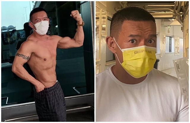 抵桃機大秀肌肉 杜汶澤來台拍「港移民台攻略」