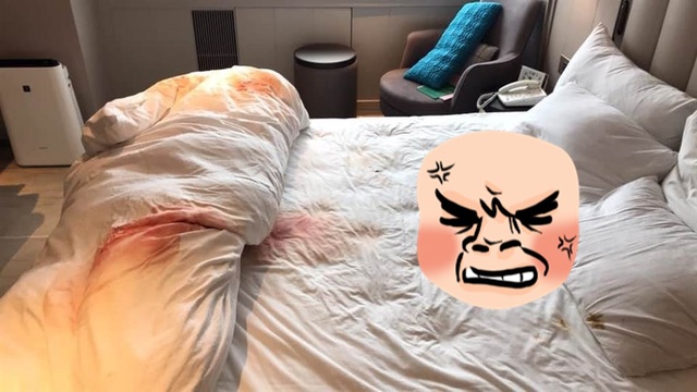 房客激戰「屎.血噴整床」 女房務掀被崩潰:整組報廢