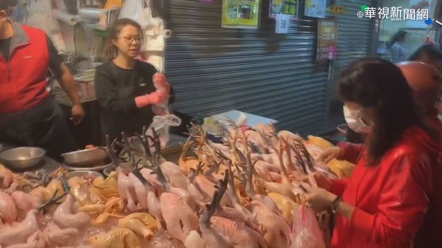 埔里建醮齋戒結束 民眾湧入市場買肉