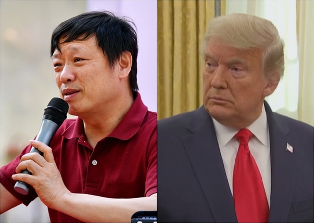 川普若敢對台搞動作 胡錫進：就派戰機飛越台灣島