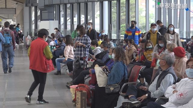 台鐵坍方客運疏運 已加開近1500班