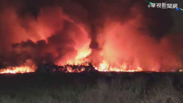 台南農地火警釀空汙 高雄市遭波及