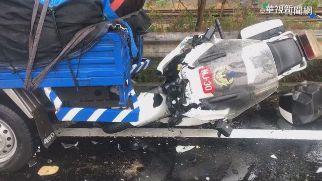 天雨路滑 南投水里2小時5車禍9人傷