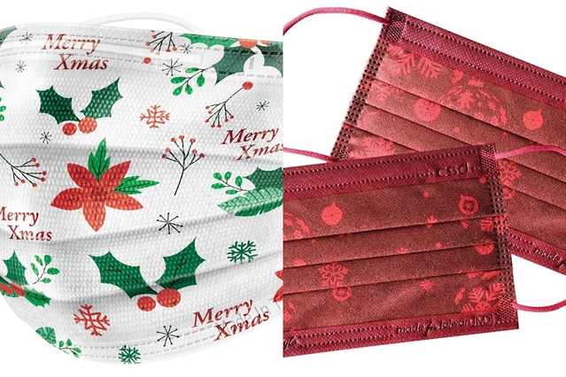 超可愛聖誕限定口罩登場！家樂福、愛買明起開賣
