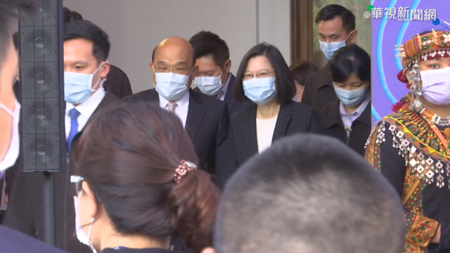 破除換閣揆謠言 總統.蘇貞昌同台