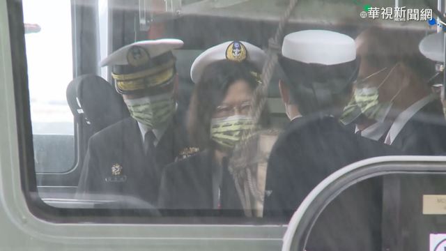 海軍高效能艦艇下水 總統命名塔江艦