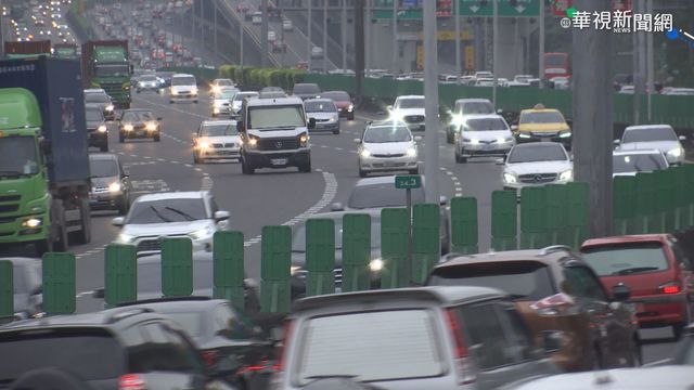迎接元旦3天連假 國道五恐塞15小時