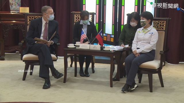 盧秀燕會酈英傑 當面表達拒萊豬